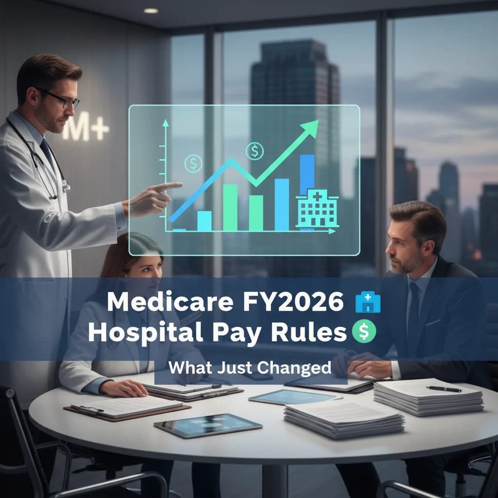 Medicare FY2026 Hospital Pay Rules 🏥💵: What Just Changed